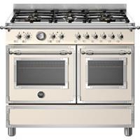 Bertazzoni HER106L2EAVT Heritage Series 100cm Dual Fuel Range Cooker 6 Burners