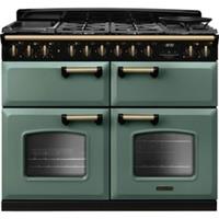 Rangemaster CLDLB110DFPMGR/AB1 Classic Deluxe 110 109cm Dual Fuel Range Cooker