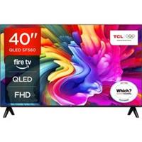 TCL 40SF560-UK 40 Inch QLED Full HD Smart TV Bluetooth WiFi