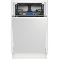 Beko BDIS16030 HygieneShield Dishwasher Slimline 45cm 10 Place White D