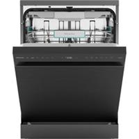 Hisense HS673A90BXUK Full Size Dishwasher Black Inox A Rated