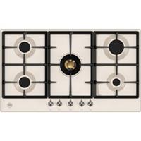 Bertazzoni P905CHERAG Heritage Series Built In 89cm 5 Burners Ivory / Gold Gas