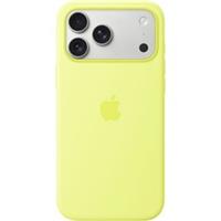 Apple Silicone Case with MagSafe For iPhone 17 Pro Max Neon Yellow
