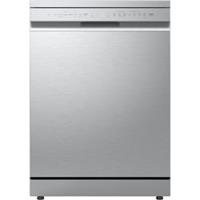 LG DF273FVS TrueSteam QuadWash Full Size Dishwasher Silver A Rated