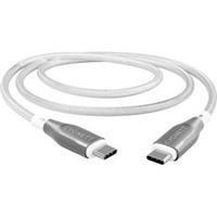 Cygnett White/Grey Armoured USB-C To USB-C (USB 2.0) Cable - 2m