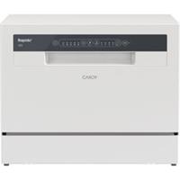 Candy CP 6E51LW-80 Rapid Free Standing Table Top 6 Place Dishwasher E White