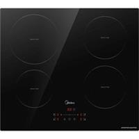 Midea MIH740F238K0 59cm 4 Burners Induction Hob Black