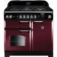 Rangemaster CLA100DFFCY/C Classic 99cm Dual Fuel Range Cooker 5 Burners