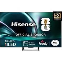 Hisense 75U7QTUK 75 Inch MiniLED 4K Ultra HD Smart TV Bluetooth WiFi