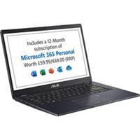 Asus 14 Laptop 4 GB RAM 128GB Intel Celeron N-series Windows 11 Home in S