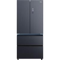 Midea MDRF705BIE70 Insta Fit Master 60cm American Fridge Freezer Midnight Glass