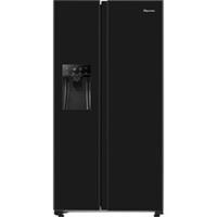 Fridgemaster MS91500IEB 91cm Frost Free American Fridge Freezer Black E Rated