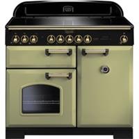 Rangemaster CDL100EIOG/B Classic Deluxe 99cm Electric Range Cooker 5 Burners