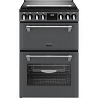 Stoves 444411843 Free Standing Dual Fuel Cooker with Gas Hob 60cm Anthracite A