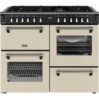 Stoves 444411877 Richmond Deluxe 110cm Dual Fuel Range Cooker 7 Burners Cream