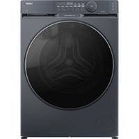 Haier HWD100B14387PGUK Free Standing Washer Dryer 10Kg 1400 rpm Graphite D