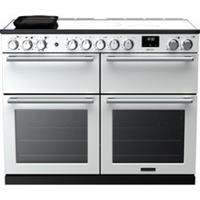 Rangemaster NEXB110EIPWHT/CM1 Nexus 109cm Electric Range Cooker 5 Burners A