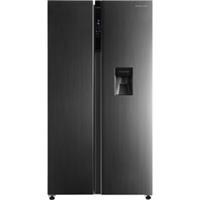 Russell Hobbs RH90AFF201DI-WD 90cm Frost Free American Fridge Freezer Black