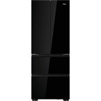Haier HFKR5718DNGB Space Fit 70cm Frost Free American Fridge Freezer Obsidian
