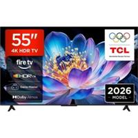 TCL 55V6D-UK 55 Inch LED 4K Ultra HD Smart TV Bluetooth WiFi