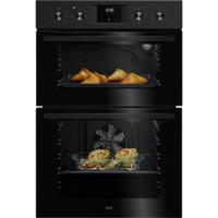 AEG OU5NP20B Built In 59cm Electric Double Oven Black A