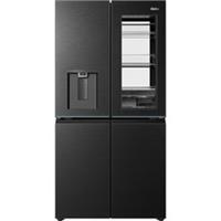 Haier HCW99F18DHMB Horizon 91cm Frost Free American Fridge Freezer Obsidian