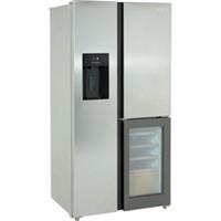 Tesla T530TDXG 91cm Frost Free American Fridge Freezer Stainless Steel E Rated