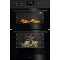 AEG OU5CP40B Built In 59cm Electric Double Oven Black A