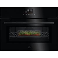 AEG OK6NK40PK Built In 60cm Electric Single Oven Black