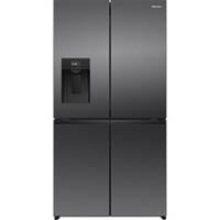Hisense RQ600P5SBE PureFlex 91cm Frost Free American Fridge Freezer Dark