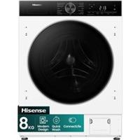 Hisense WF80BI543BWP 8Kg Washing Machine White 1400 RPM A Rated