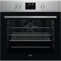 AEG BPX535A61M 3000 AirFry Built In 59cm Electric Single Oven Stainless Steel