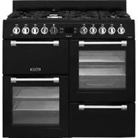 Leisure CK100F232K Cookmaster 100 100cm Dual Fuel Range Cooker 7 Burners Black