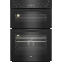 Beko BBDF22300B Built In 59cm Electric Double Oven Black A/A