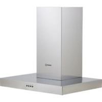 Indesit IHBS6.5LMX Built In 60cm 3 Speeds Chimney Cooker Hood Stainless Steel D