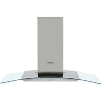 Hotpoint PHGC9.4FLMX Built In 90cm 4 Speeds Chimney Cooker Hood Stainless Steel