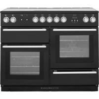 Rangemaster NEX110EIBL/C Nexus 110cm Electric Range Cooker 5 Burners A/A Black