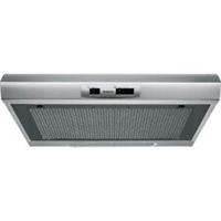 Hotpoint PSLMO65FLSX Built In 60cm 3 Speeds D Visor Cooker Hood Stainless Steel