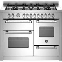 Bertazzoni MAS116L3EXC Master Series 110cm Dual Fuel Range Cooker 6 Burners