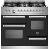 Bertazzoni MAS106L3ENEC Master Series 100cm Dual Fuel Range Cooker 6 Burners