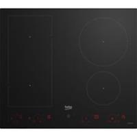 Beko HII64820UFT 58cm 4 Burners Induction Hob Black