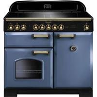 Rangemaster CDL100EISB/B Classic Deluxe 99cm Electric Range Cooker 5 Burners