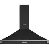 Stoves ST RICHMOND CHIM 90PYR BLK Built In 90cm 3 Speeds Chimney Cooker Hood