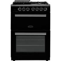 Rangemaster PROPL60DFFBL/C Free Standing Dual Fuel Cooker with Gas Hob 60cm
