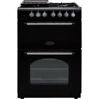 Rangemaster CLA60DFFBL/C Free Standing Dual Fuel Cooker with Gas Hob 60cm Black