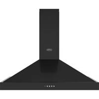 Belling BEL FARMHOUSE CHIM 90PYR BLK Built In 90cm 3 Speeds Chimney Cooker Hood