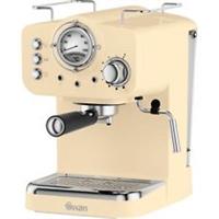 Swan SK22110CN Retro Espresso Coffee Machine 15 bar Cream