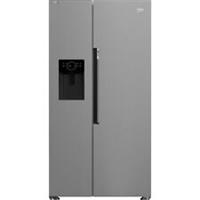 Beko ASN642VPS 91cm Frost Free American Fridge Freezer Stainless Steel Effect E