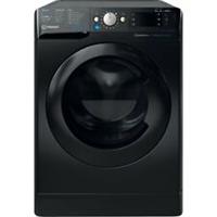 Indesit BDE 96436 KV UK Free Standing Washer Dryer 9Kg 1400 rpm Black D Rated