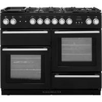 Rangemaster NEX110DFFBL/C Nexus 109cm Dual Fuel Range Cooker 7 Burners Black